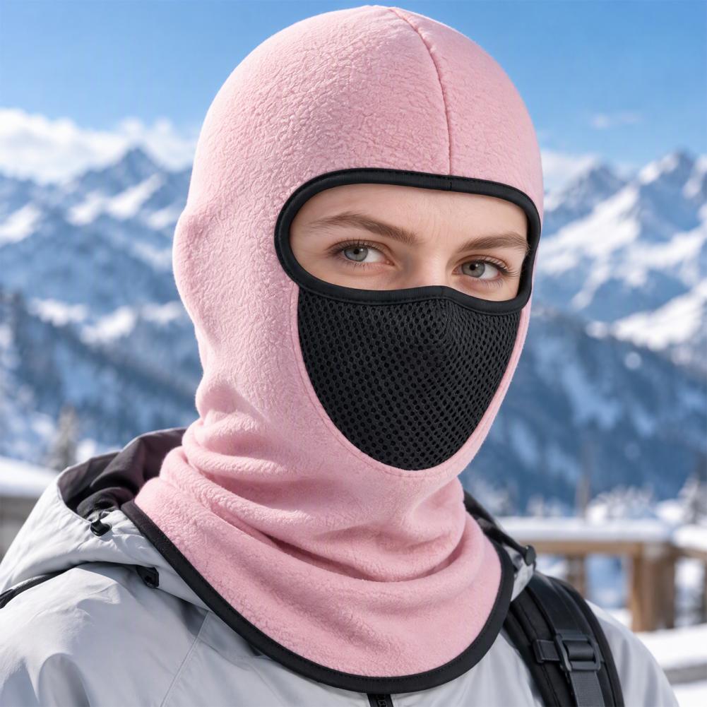 Motorcycle Neck Gaiter Balaclava - قناع وجه دافئ من الصوف، قناع