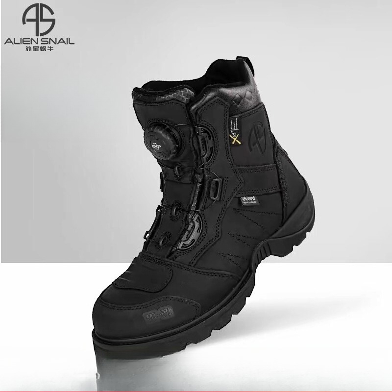 Motorcycle Boots Waterproof Riding - AlienSnail MT20 دراجة نارية أحذية ركوب