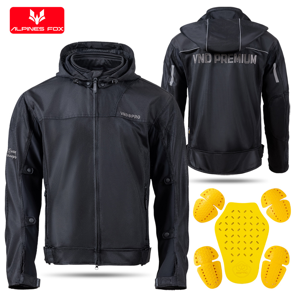 Motorcycle Mesh Jacket Summer Breathable - سترة دراجة نارية صيفية شبكية قابلة