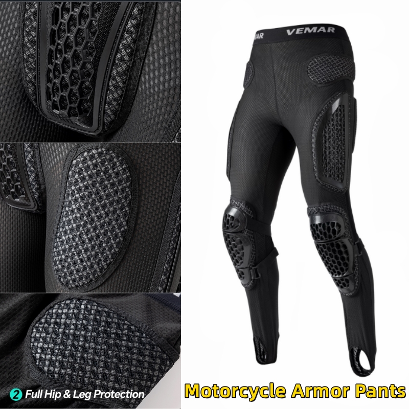 Motorcycle Pants Riding Armored - سراويل صيفية للدراجات النارية للرجال -
