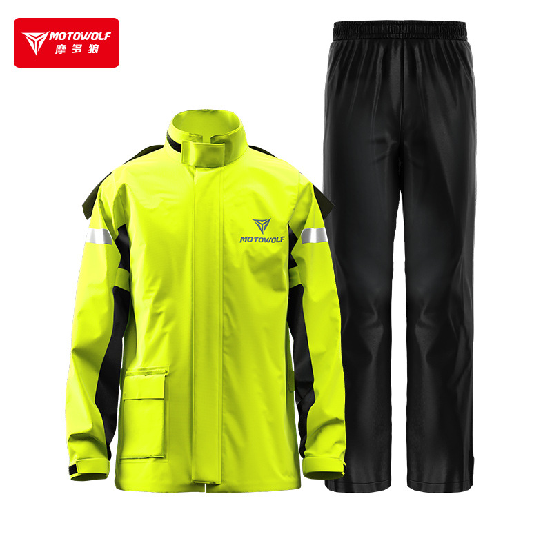 Motorcycle Riding Jacket Waterproof - معطف واق من المطر مقاوم للرياح