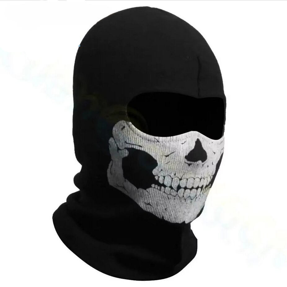 Motorcycle Neck Gaiter Balaclava - دراجة بالاكلافا قناع الوجه الكامل الجمجمة