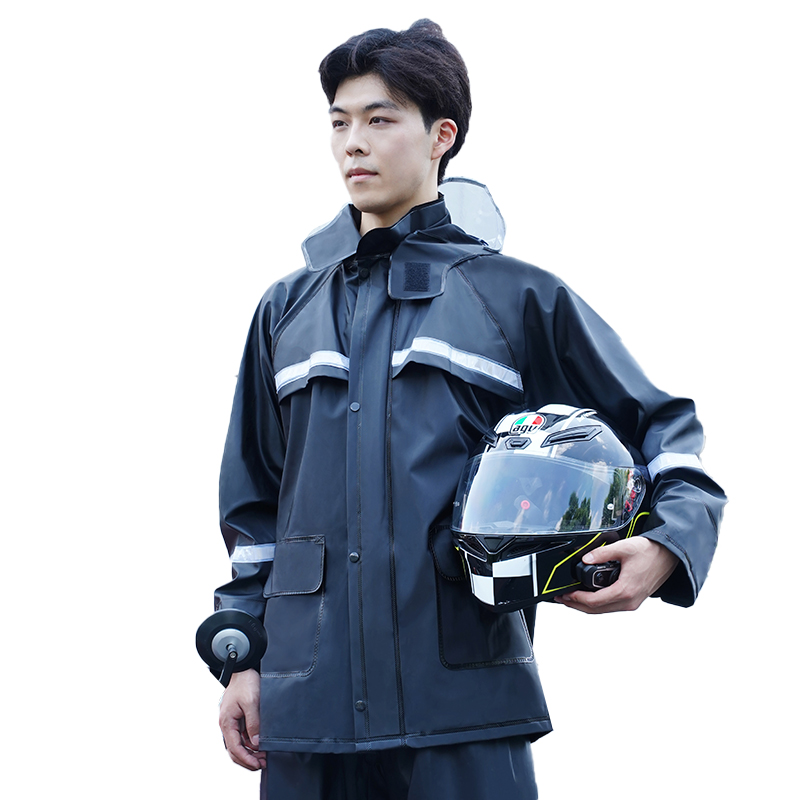 Motorcycle Rain Suit 2 Piece - بدلة مطر للدراجات النارية مقاومة للماء