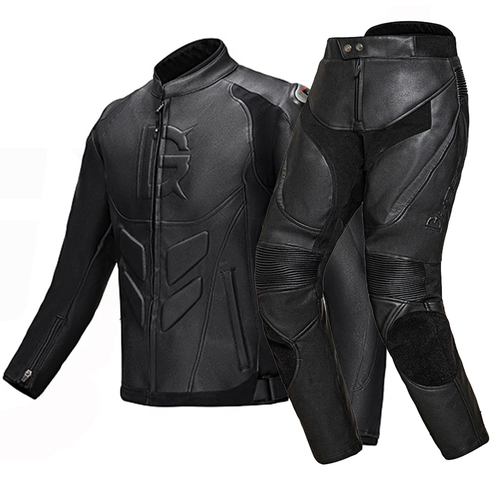 Motorcycle Riding Jacket Waterproof - شبح سباق الدراجات النارية سترة جلدية