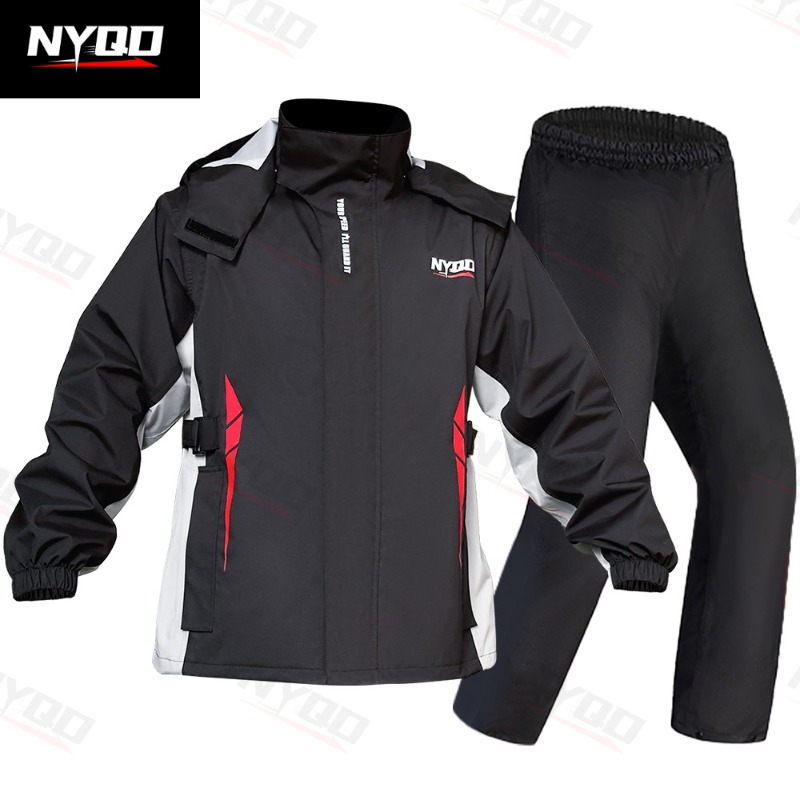 Motorcycle Riding Jacket Waterproof - معطف واق من المطر للدراجات النارية