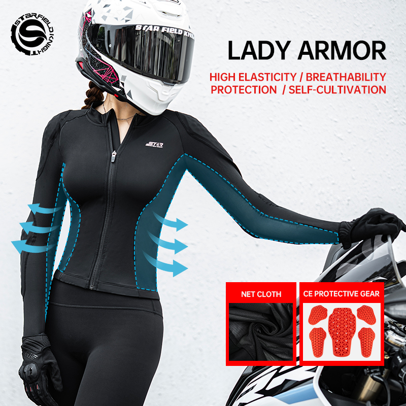 Motorcycle Mesh Jacket Summer Breathable - سترة دراجات نارية SFK 2026 الأحدث،