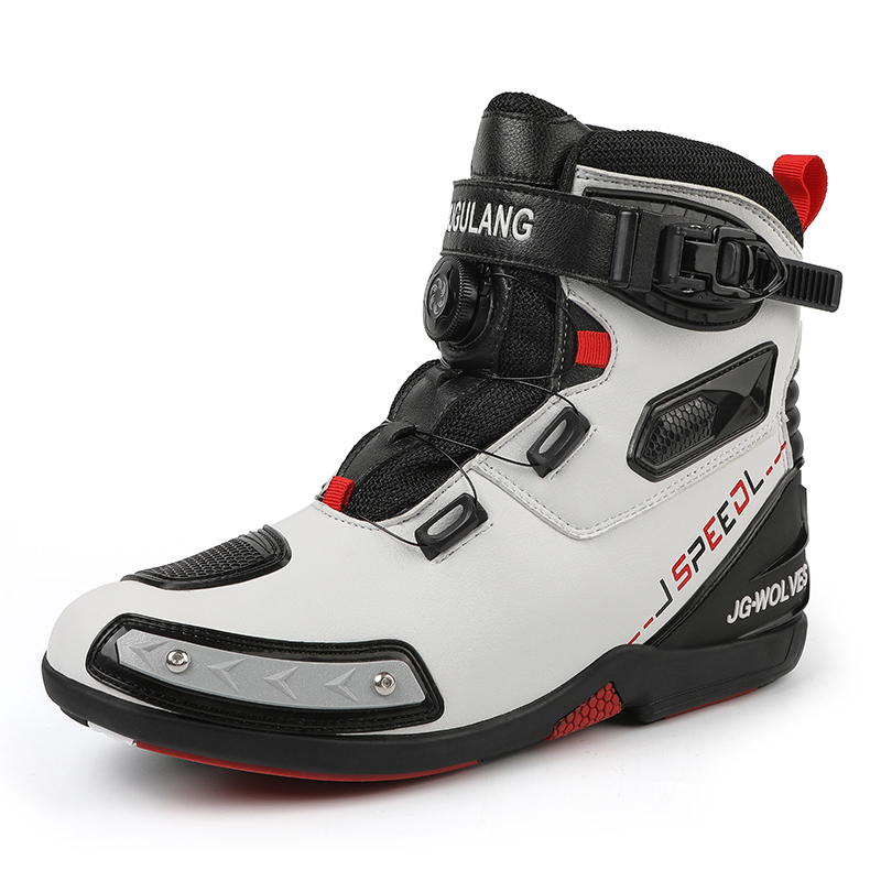 Motorcycle Boots Waterproof Riding - أحذية دراجات نارية جديدة للرجال والنساء،