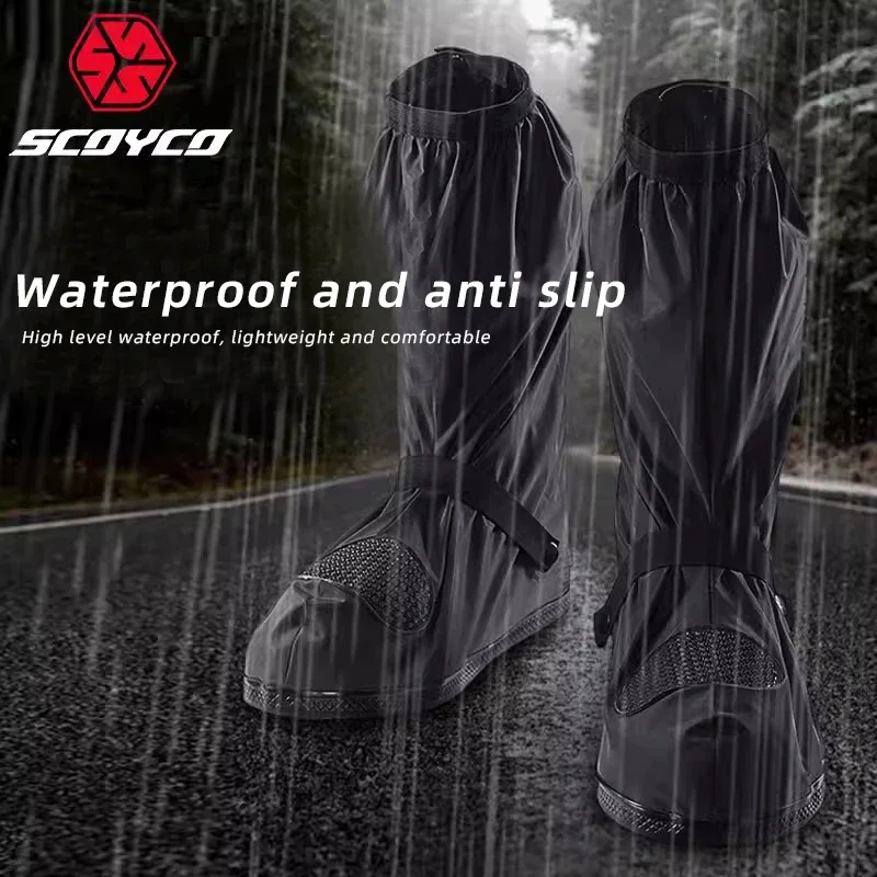 Motorcycle Boots Waterproof Riding - SCOYCO دراجة نارية عالية أنبوب احذية