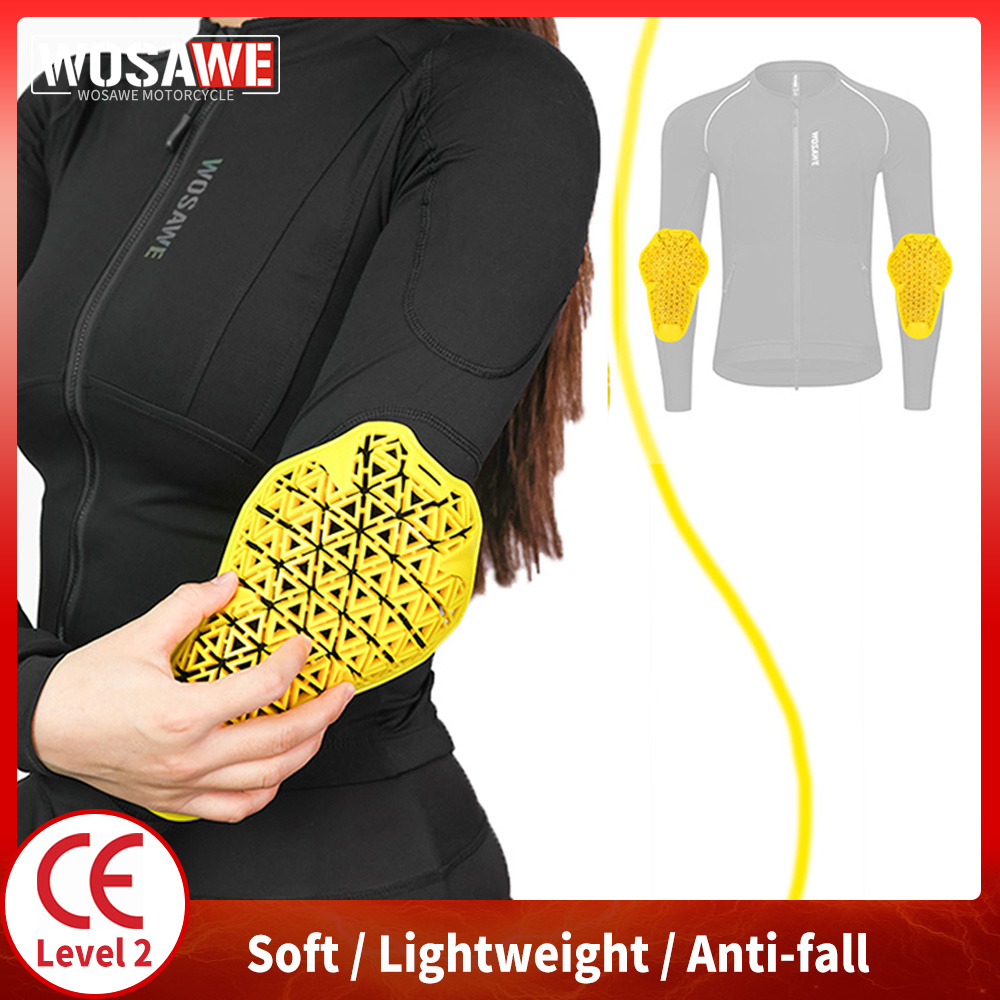 Motorcycle Back Protector Ce Level 2 - واقيات كوع للدراجات النارية من WOSAWE،