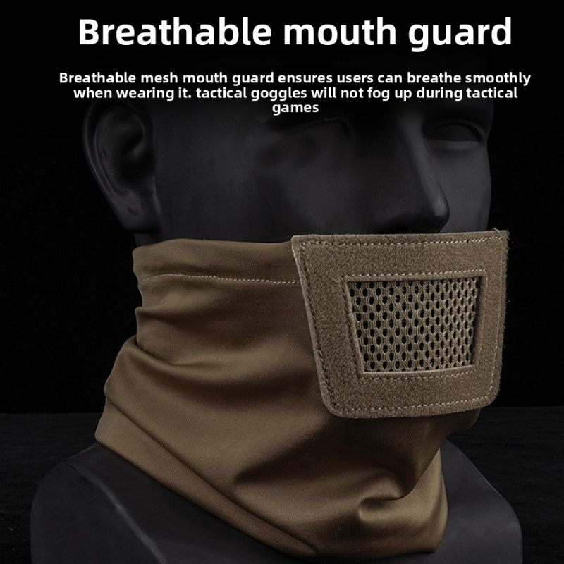 قناع وجه تكتيكي، غطاء رقبة شبك - مراجعة Motorcycle Neck Gaiter Balaclava وسعره