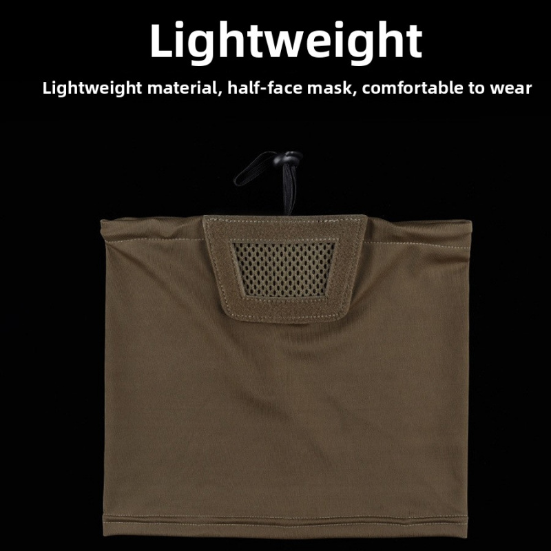 قناع وجه تكتيكي، غطاء رقبة شبك - مراجعة Motorcycle Neck Gaiter Balaclava وسعره