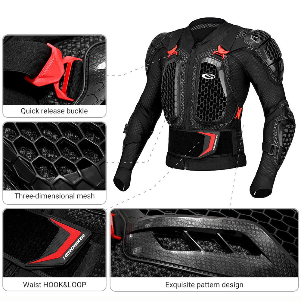 سترة دراجات نارية واقية مع بنط - مراجعة Motorcycle Pants Riding Armored وسعره