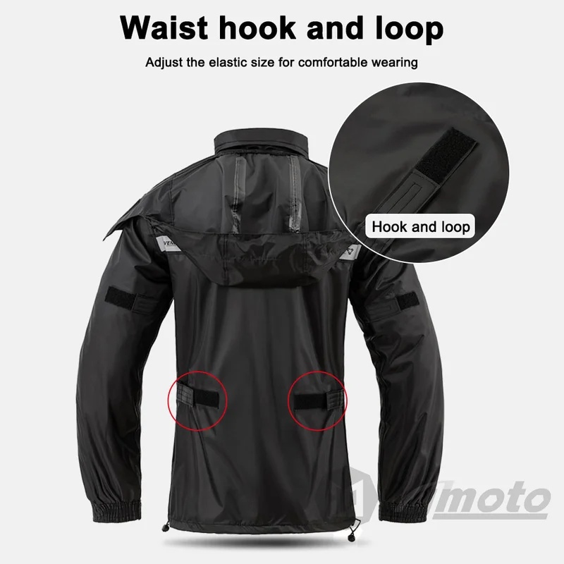 بدلة مطر للدراجات النارية للرج - مراجعة Motorcycle Riding Jacket Waterproof وسعره