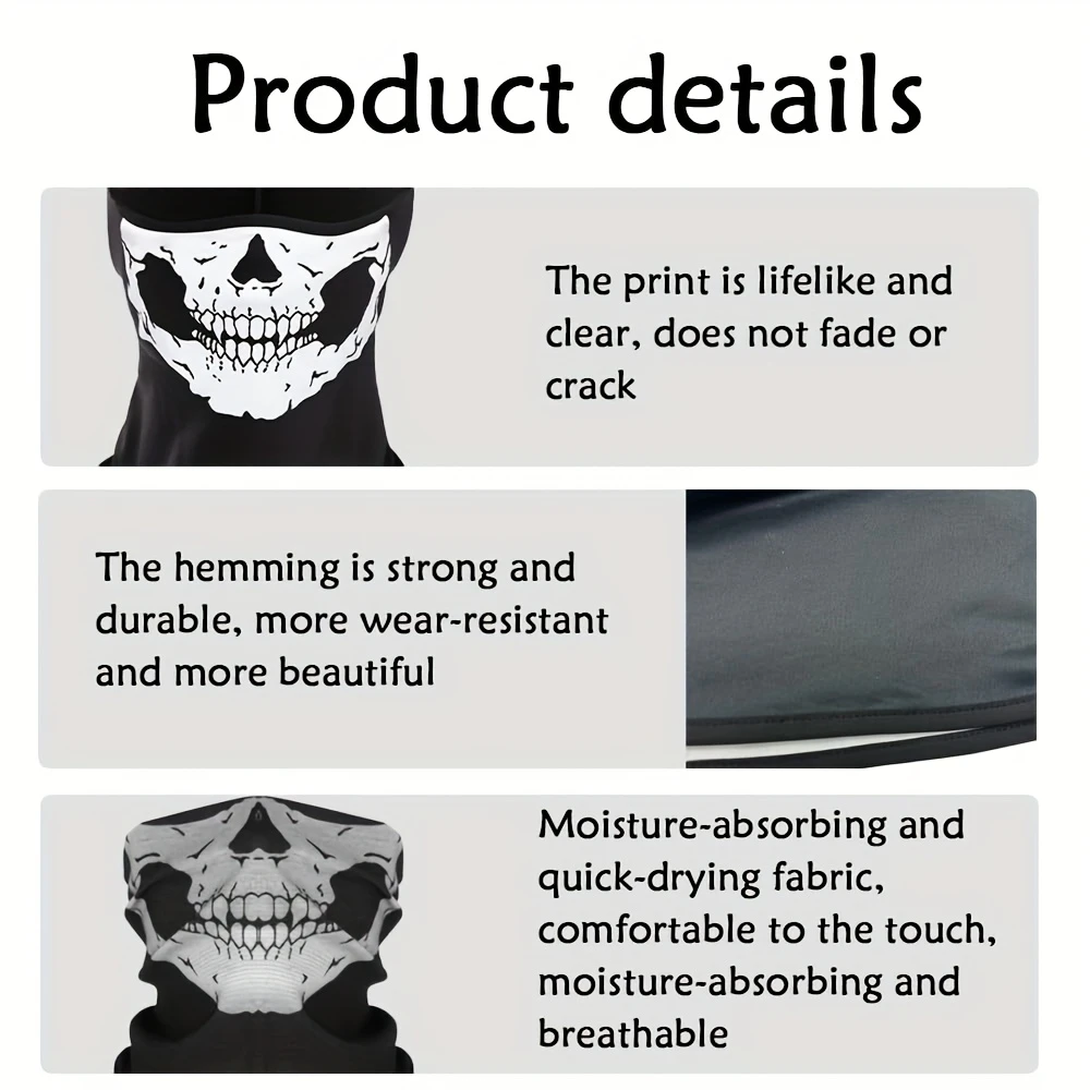 دراجة نارية بالاكلافا قناع الو - مراجعة Motorcycle Neck Gaiter Balaclava وسعره