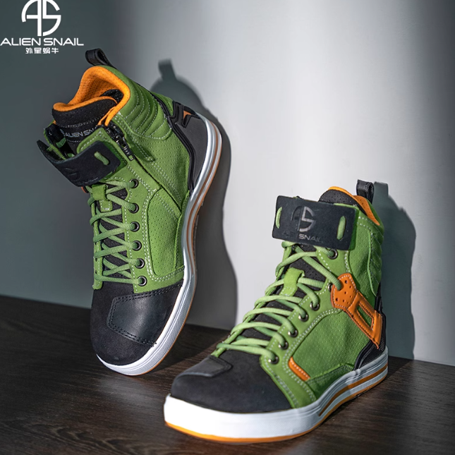 AlienSnail MT20 دراجة نارية أح - مراجعة Motorcycle Boots Waterproof Riding وسعره