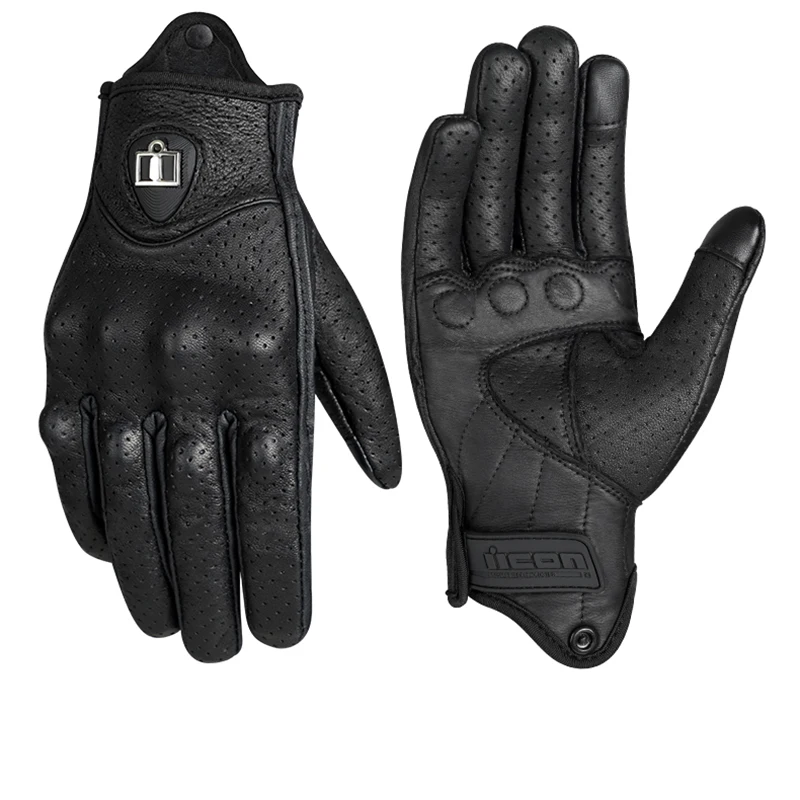 قفازات دراجات نارية للرجال وال - مراجعة Motorcycle Gloves Leather Knuckle وسعره