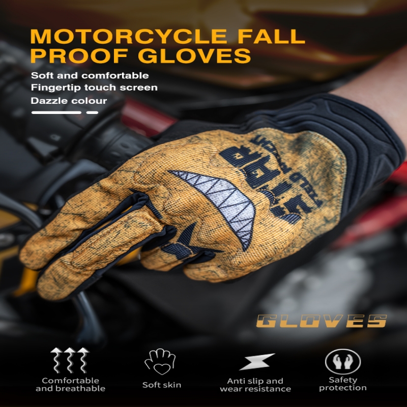 قفازات الدراجات النارية SFK، م - مراجعة Motorcycle Gloves Leather Knuckle وسعره