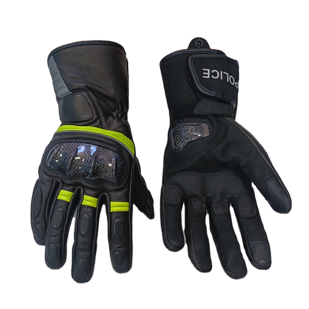 قفازات دراجات نارية جلدية مخصص - مراجعة Motorcycle Gloves Leather Knuckle وسعره