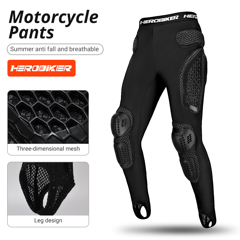 دراجة نارية درع الملابس درع ال - مراجعة Motorcycle Pants Riding Armored وسعره