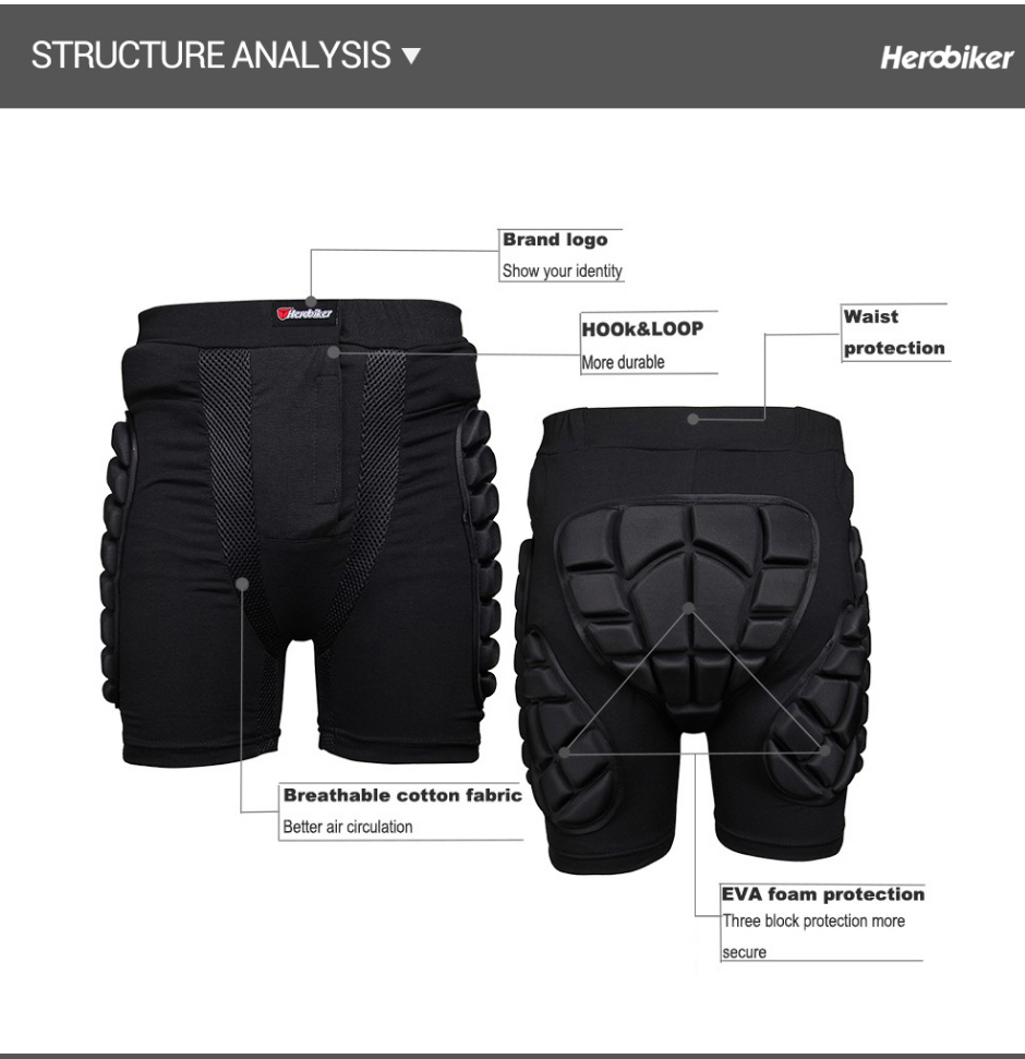 شورتات ركوب الدراجات النارية ل - مراجعة Motorcycle Pants Riding Armored وسعره