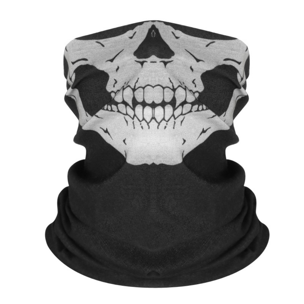 قناع وجه كامل ثلاثي الأبعاد لل - مراجعة Motorcycle Neck Gaiter Balaclava وسعره