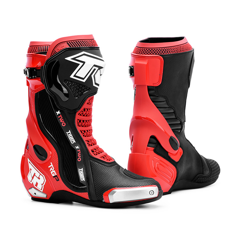 حذاء دراجات نارية TR X2 للطرق  - مراجعة Motorcycle Boots Waterproof Riding وسعره