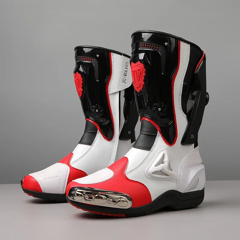 أحذية للدراجات النارية للرجال، - مراجعة Motorcycle Boots Waterproof Riding وسعره
