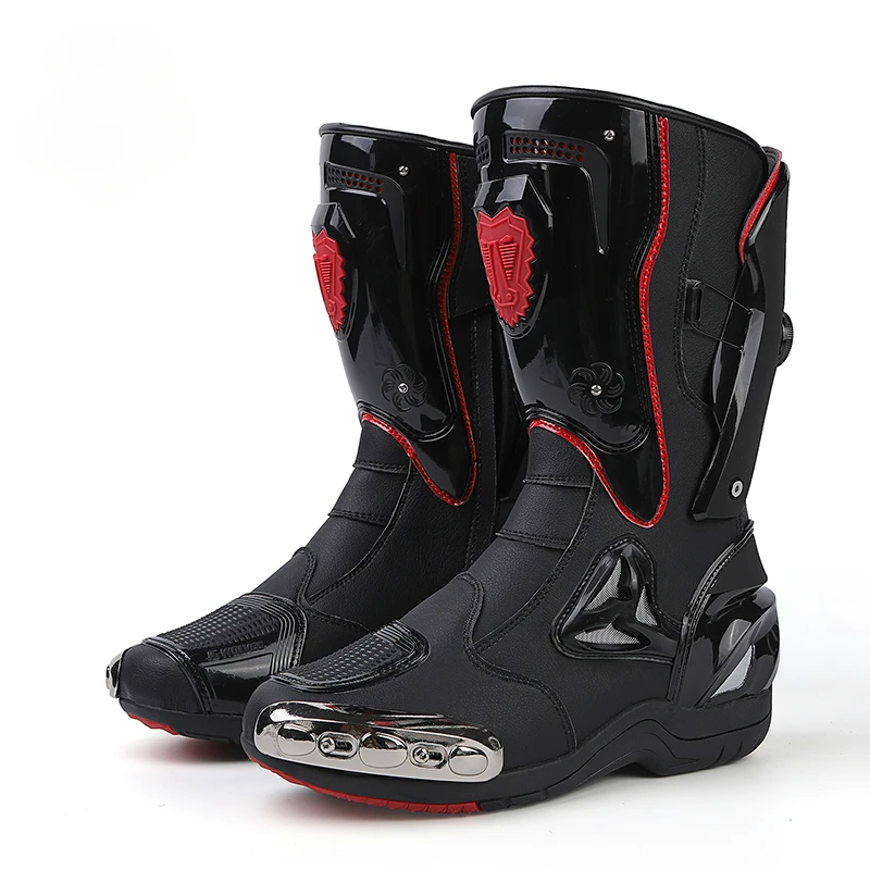 أحذية للدراجات النارية للرجال، - مراجعة Motorcycle Boots Waterproof Riding وسعره