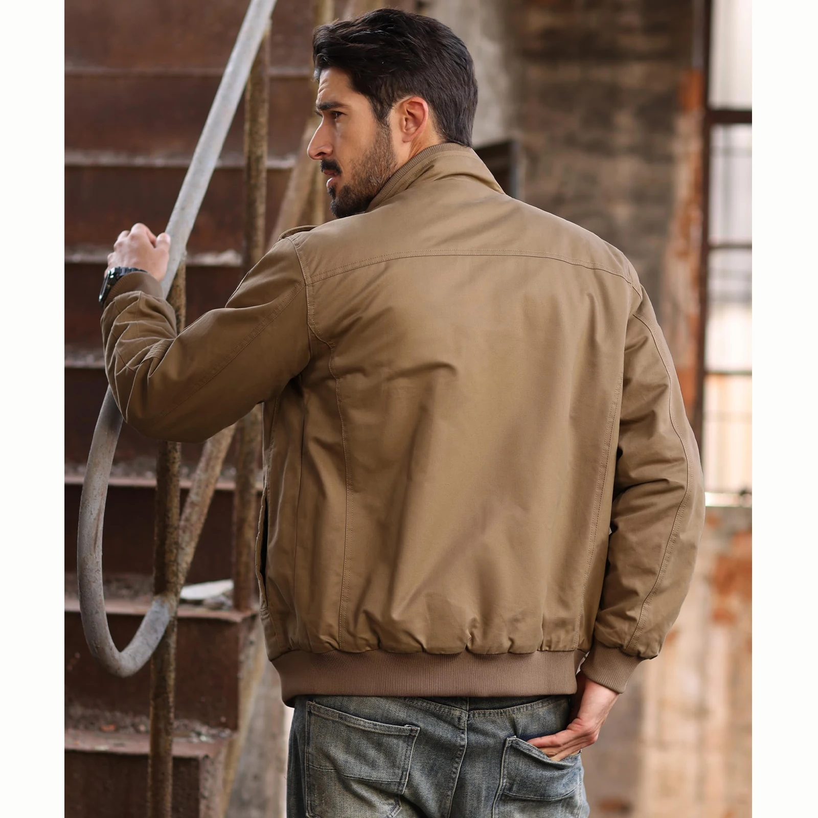 جاكيتات رجالية من الصوف، معاطف - مراجعة Motorcycle Jacket Thermal Liner وسعره