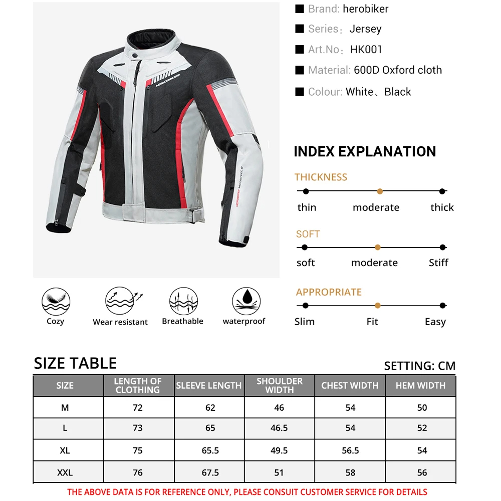 الرجال دراجة نارية سترة مقاوم  - مراجعة Motorcycle Jacket Thermal Liner وسعره