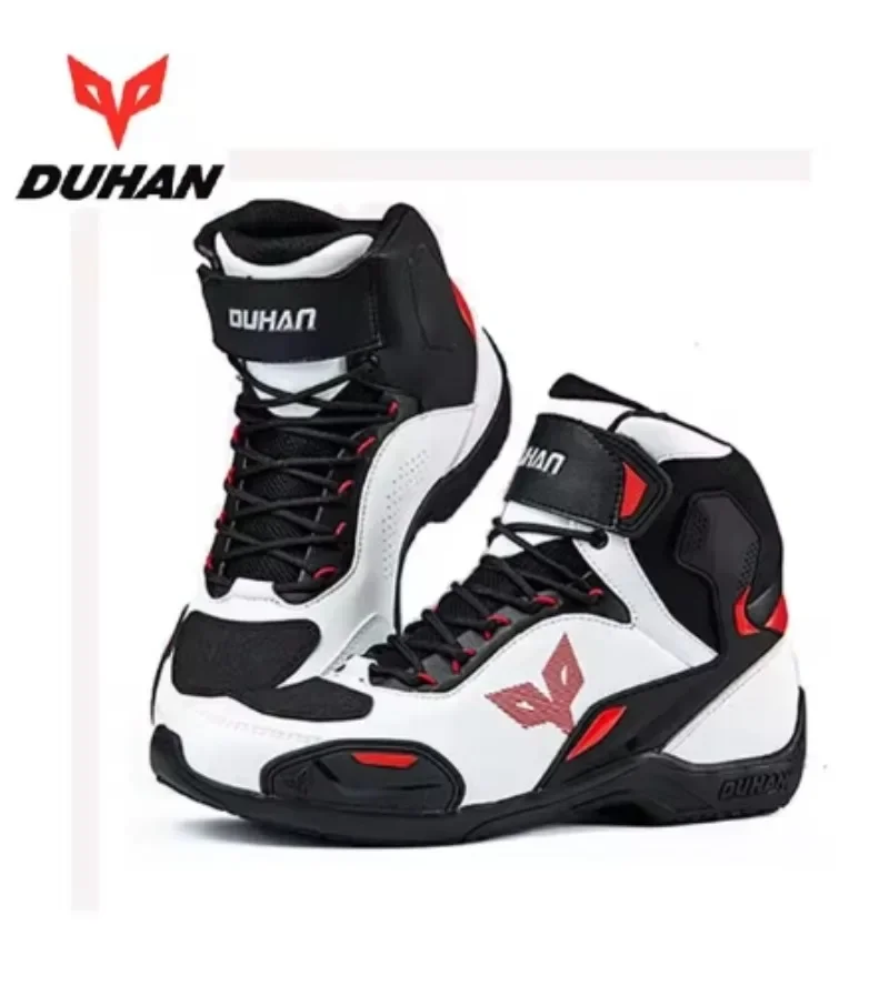 أحذية DUHAN للرجال للدراجات ال - مراجعة Motorcycle Boots Waterproof Riding وسعره