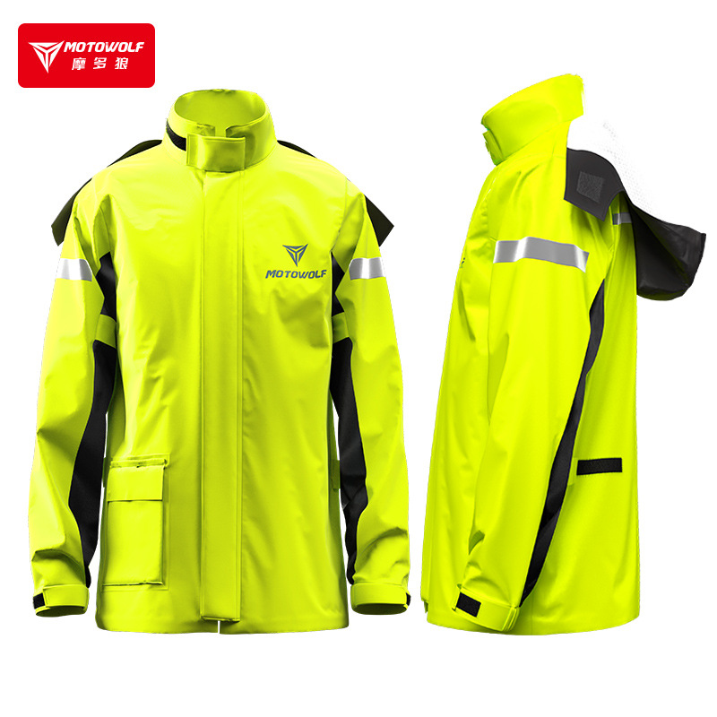 معطف واق من المطر مقاوم للرياح - مراجعة Motorcycle Riding Jacket Waterproof وسعره