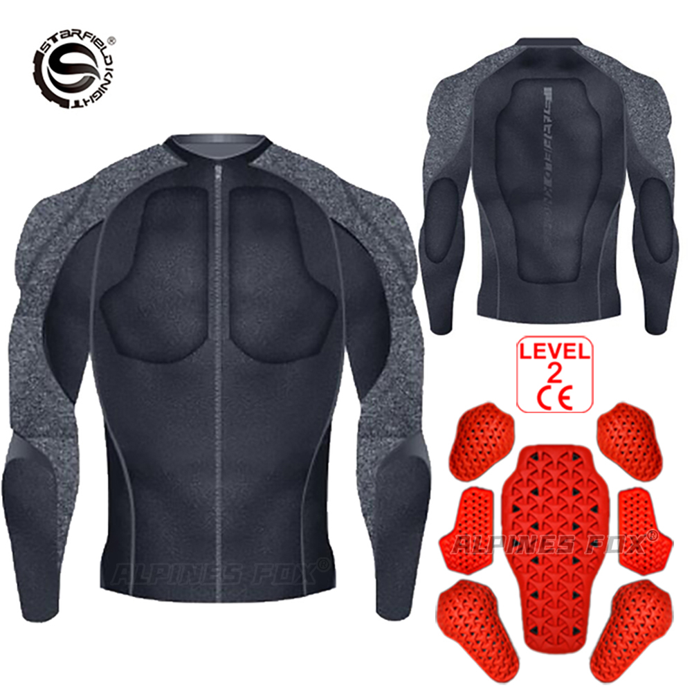 سترة واقية ناعمة للدراجات النا - مراجعة Motorcycle Back Protector Ce Level 2 وسعره