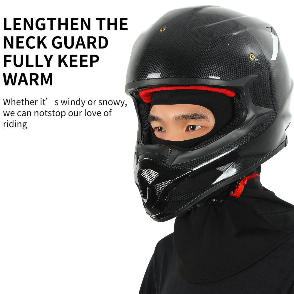قناع وجه شتوي من الصوف الحراري - مراجعة Motorcycle Neck Gaiter Balaclava وسعره