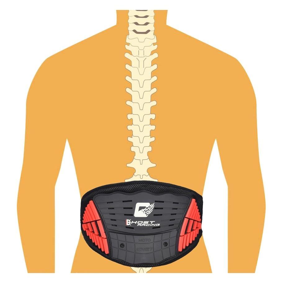 حزام دعم الخصر القابل للتعديل  - مراجعة Motorcycle Kidney Belt Riding وسعره