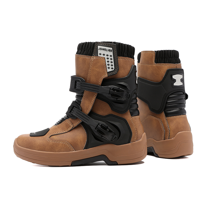 أحذية دراجات نارية واقية للسبا - مراجعة Motorcycle Boots Waterproof Riding وسعره