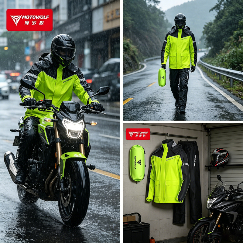 معطف واق من المطر للدراجات الن - مراجعة Motorcycle Boots Waterproof Riding وسعره
