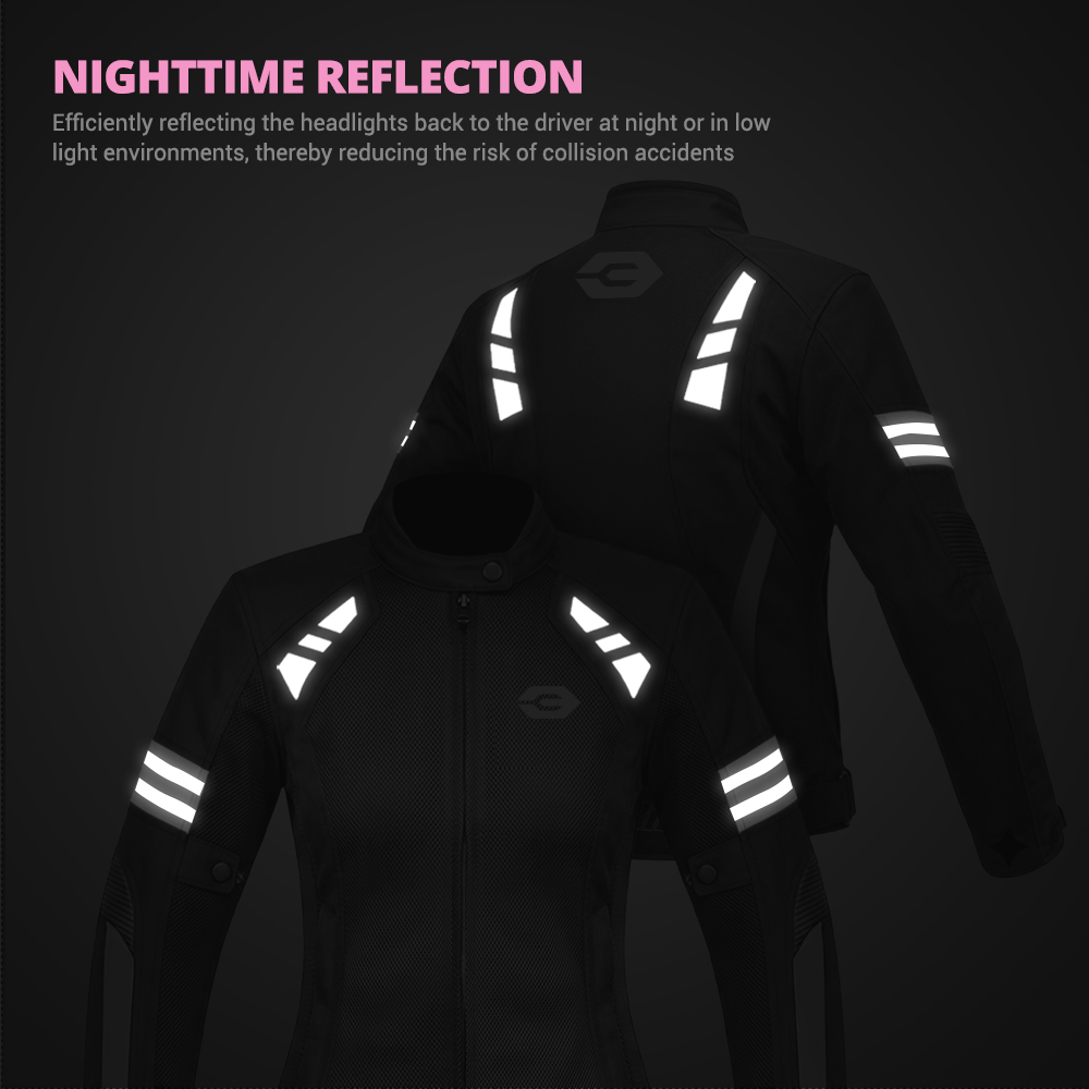 سترات نسائية صيفية للدراجات ال - مراجعة Motorcycle Mesh Jacket Summer Breathable وسعره