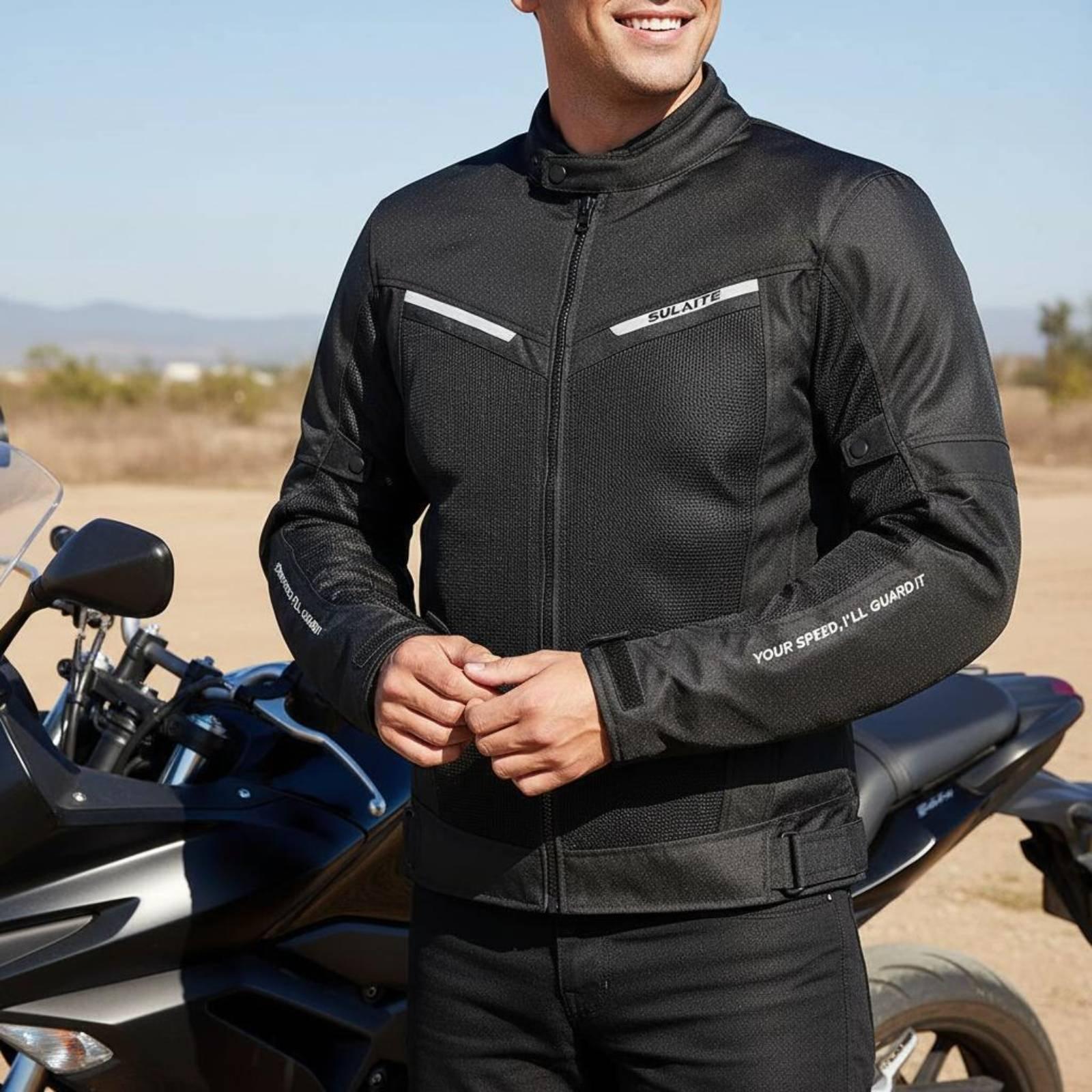 سترة دراجة نارية شبكية قابلة ل - مراجعة Motorcycle Mesh Jacket Summer Breathable وسعره
