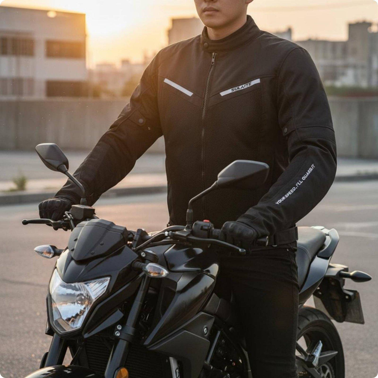 سترة دراجة نارية شبكية قابلة ل - مراجعة Motorcycle Mesh Jacket Summer Breathable وسعره