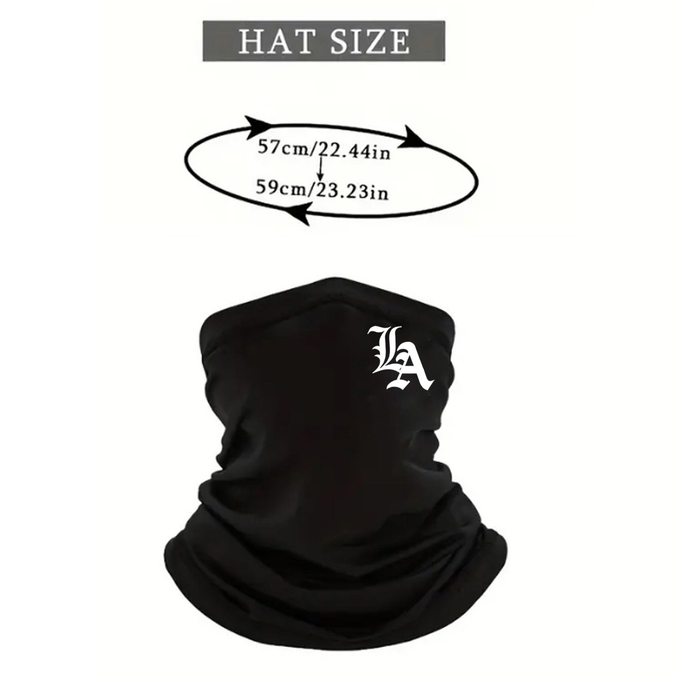 قبعة بالاكلافا LA جوثيك، غطاء  - مراجعة Motorcycle Neck Gaiter Balaclava وسعره