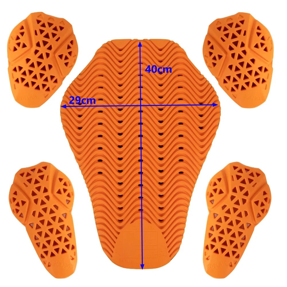دراجة نارية 5 قطع كاملة CE الم - مراجعة Motorcycle Back Protector Ce Level 2 وسعره