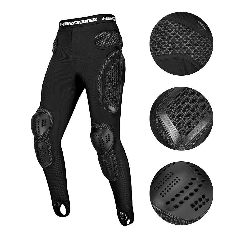 درع حماية لركوب الدراجات النار - مراجعة Motorcycle Pants Riding Armored وسعره