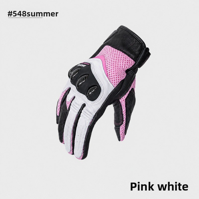 قفازات ستار فيلد نايت الصيفية  - مراجعة Motorcycle Gloves Leather Knuckle وسعره