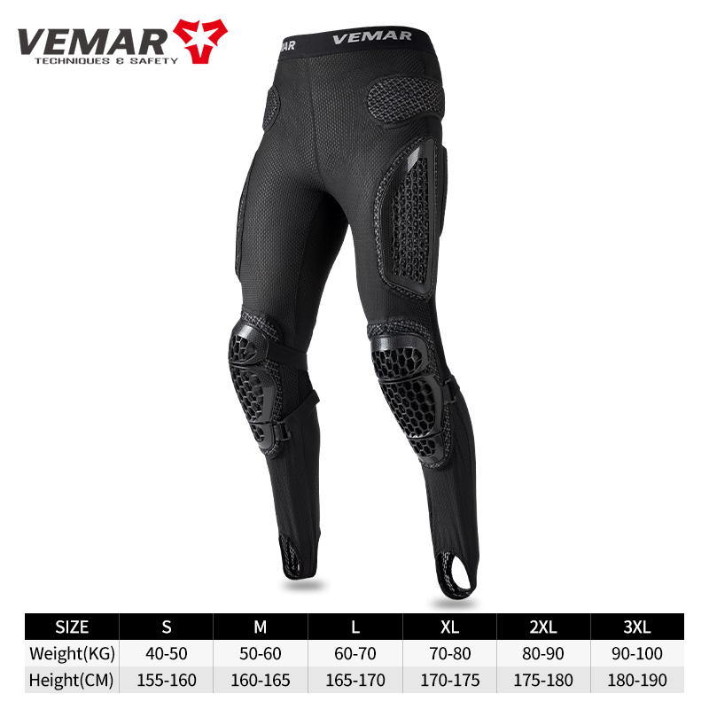 سروال دراجات نارية واقي للرجال - مراجعة Motorcycle Pants Riding Armored وسعره