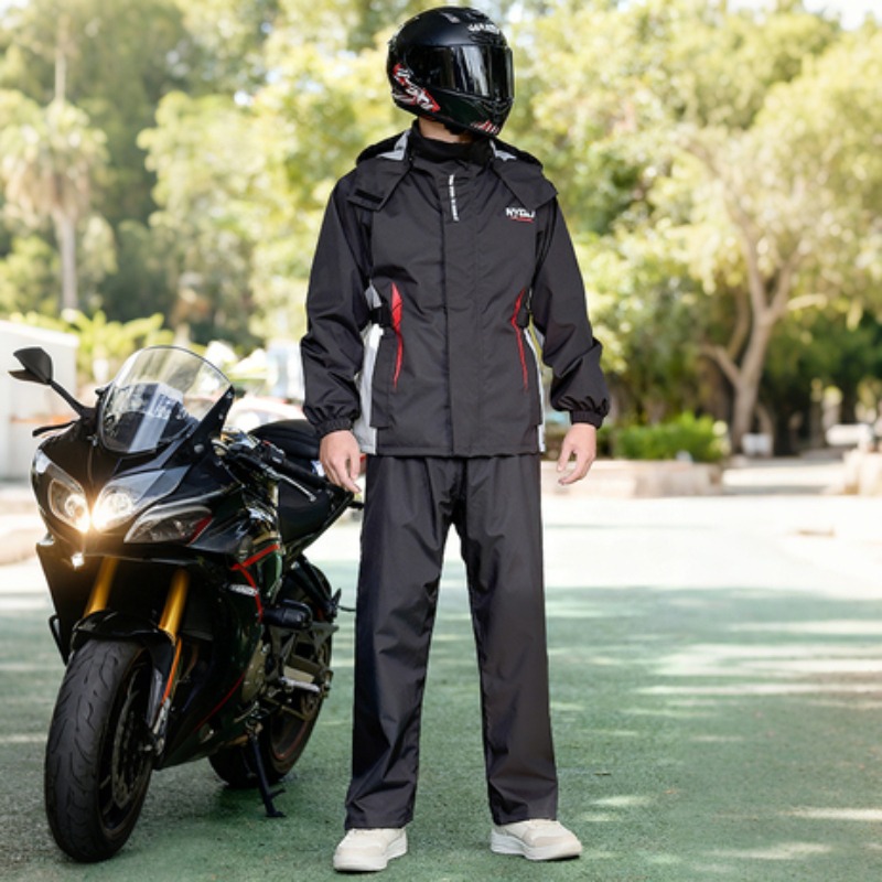 معطف واق من المطر للدراجات الن - مراجعة Motorcycle Riding Jacket Waterproof وسعره