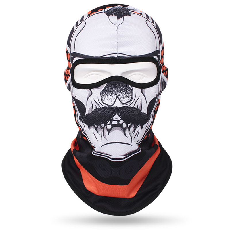 قناع كامل للوجه للرجال على شكل - مراجعة Motorcycle Neck Gaiter Balaclava وسعره