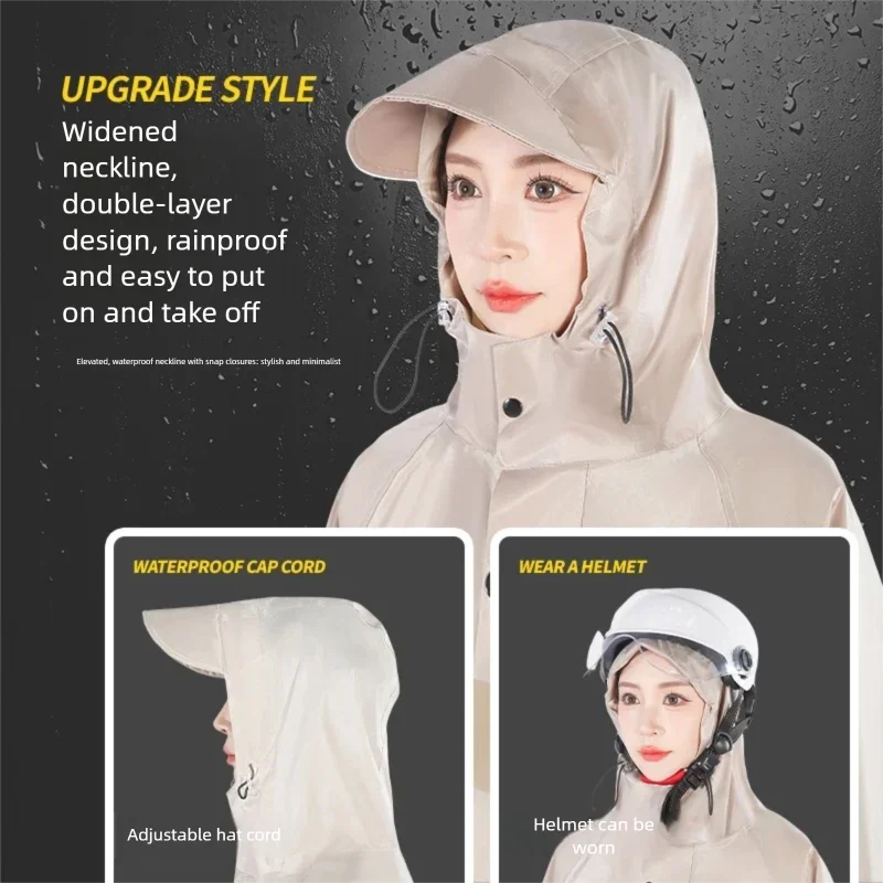 بدلة واقية من المطر للدراجات ا - مراجعة Motorcycle Rain Suit 2 Piece وسعره