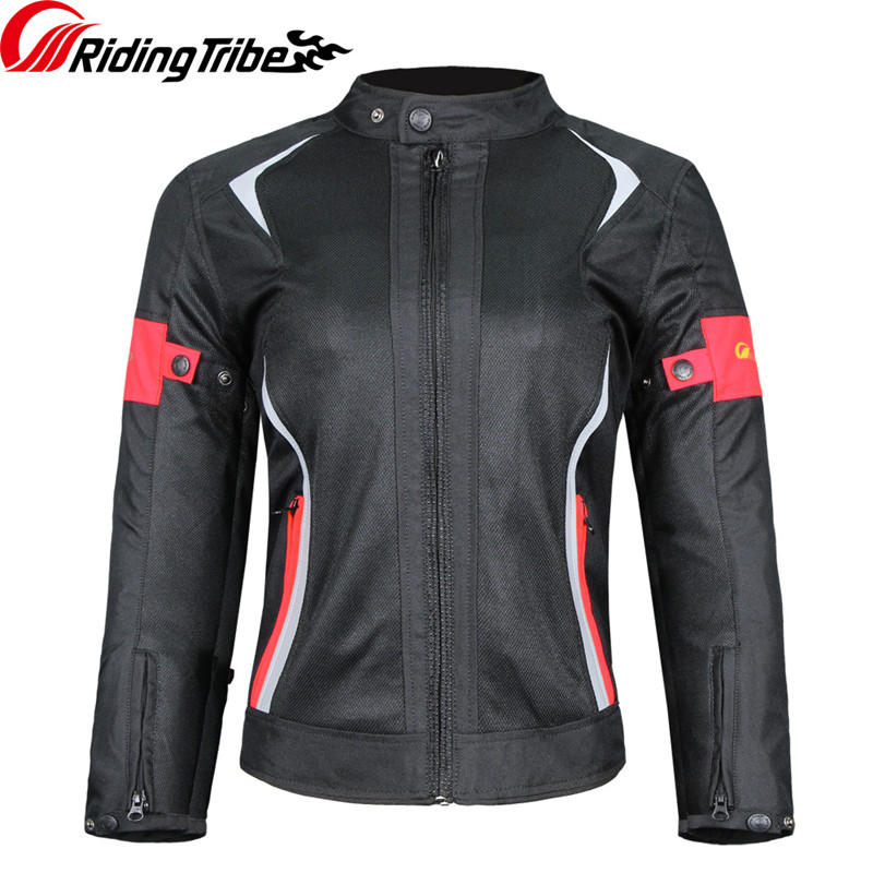 امرأة سيدة فتاة دراجة نارية ست - مراجعة Motorcycle Riding Jacket Waterproof وسعره