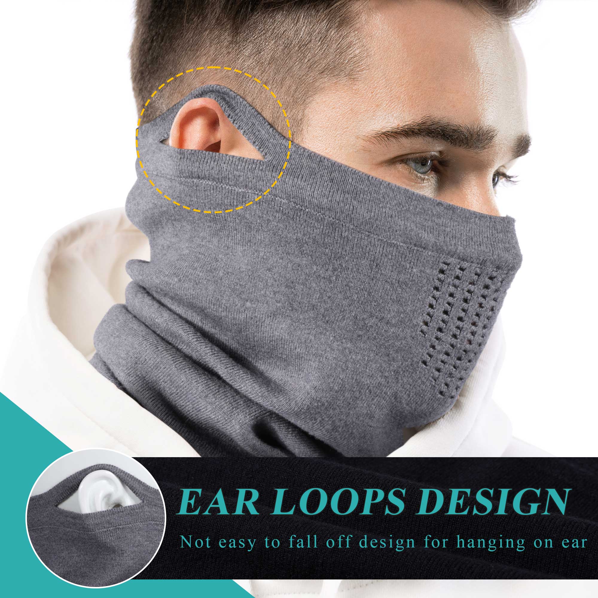 قناع وجه شتوي للدراجات النارية - مراجعة Motorcycle Neck Gaiter Balaclava وسعره